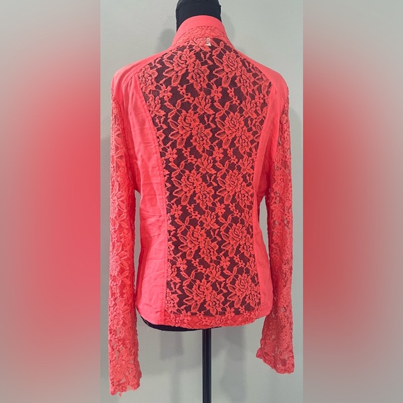 Daytrip Embroidered Lace Cardigan with Pockets - Picture 2 of 7